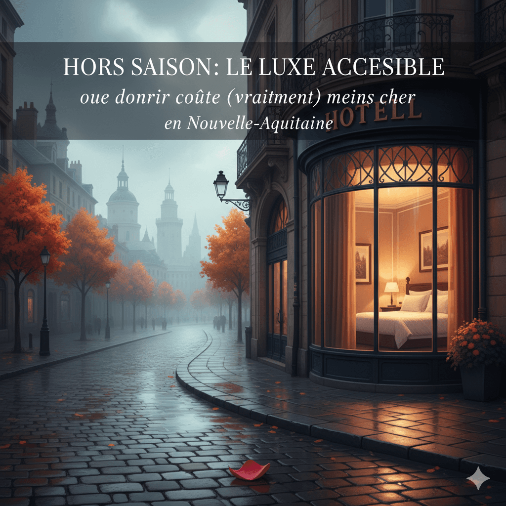Hors saison : ces villes où dormir coûte moins cher en Nouvelle-Aquitaine